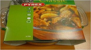 Форма для выпечки Pyrex Classic Прозрачный Cтекло: Емкость - 4,5 L цена и информация | Формы, посуда для выпечки | kaup24.ee