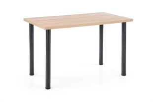 Обеденный стол Halmar Modex 2 120, цвет дуба/черный цена и информация | Кухонные и обеденные столы | kaup24.ee