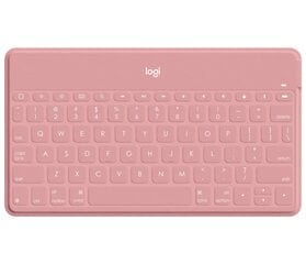 Juhtmevaba klaviatuur Logitech Keys-To-Go, roosa hind ja info | Klaviatuurid | kaup24.ee