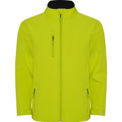 Kahekihiline Softshell jope, roheline ja kollane hind ja info | Meeste joped | kaup24.ee