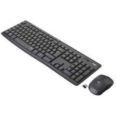 Беспроводная клавиатура Logitech MK295 Silent Combo, серая цена и информация | Logitech Внешние аксессуары для компьютеров | kaup24.ee