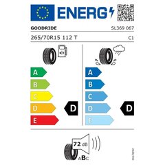 GOODRIDE SL369 265/70 15 112T hind ja info | Suverehvid | kaup24.ee