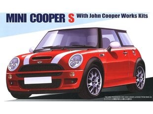 Конструктор Fujimi - Mini Cooper S with John Cooper Works Kits, 1/24, 12253 цена и информация | Конструкторы и кубики | kaup24.ee
