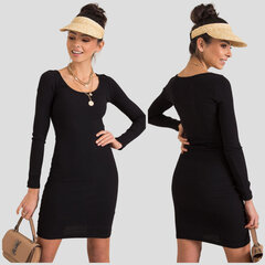 Naiste kleit Eldora, must hind ja info | Kleidid | kaup24.ee