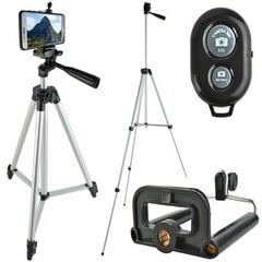 Kaamera statiiv, teleskoop, 133 cm hind ja info | Pole täpsustatud Mobiiltelefonid, foto-, videokaamerad | kaup24.ee