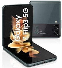 Samsung Galaxy Flip3 5G, 128 GB, eSIM, Phantom Green hind ja info | Telefonid | kaup24.ee
