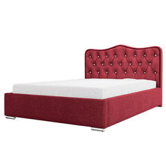Кровать Selsey Sytian, 140x200 см, красная цена и информация | Кровати | kaup24.ee
