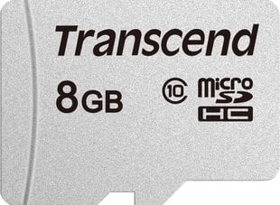 Transcend TS8GSDC300S цена и информация | Карты памяти для телефонов | kaup24.ee