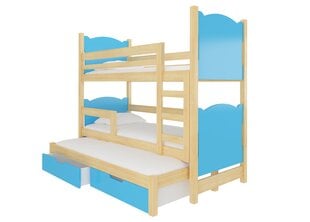 Детские двухъярусные кровати LETICIA цена и информация | Детские кровати | kaup24.ee