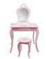Laste tualettlaud koos tooliga Princess, roosa hind ja info | Meigilauad | kaup24.ee