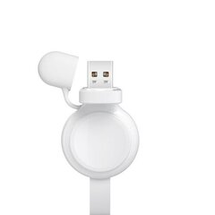 XO Apple Watch Wireless Charger CX003 White hind ja info | Nutikellade ja nutivõrude tarvikud | kaup24.ee