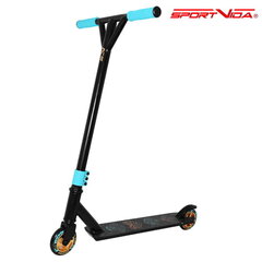 Трюковый самокат SportVida Freestyle, 100мм, RS колоса ABEC-9 RS подшибники, 82cm, цвет - черный Покер цена и информация | Самокаты | kaup24.ee