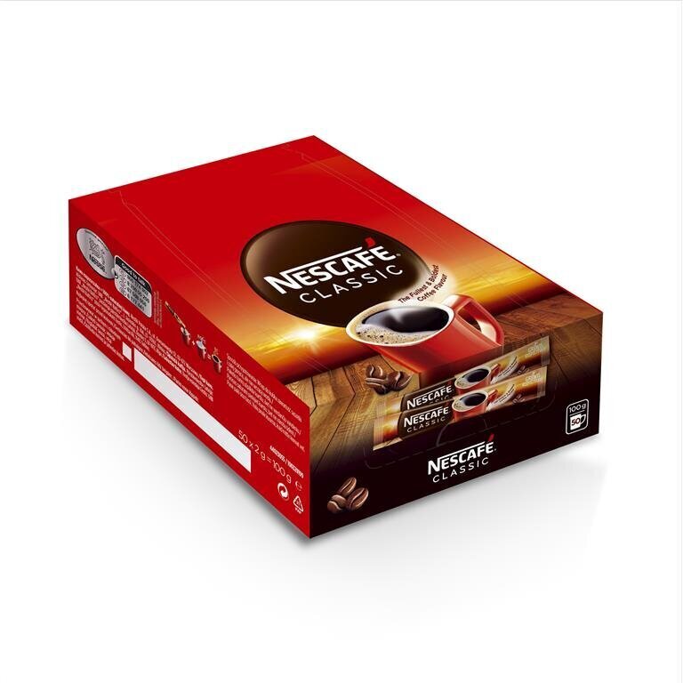 Lahustuv kohv NESCAFE Classic 50x2g hind ja info | Kohv, kakao | kaup24.ee
