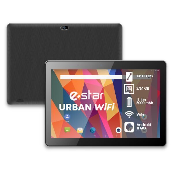 eStar Urban 1021W 10.1" 2/64GB WIFI hind ja info | Tahvelarvutid | kaup24.ee