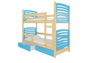 Двухъярусная кровать с матрасом Osuna цена и информация | Детские кровати | kaup24.ee
