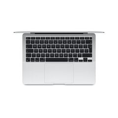 MacBook Air 13” Apple M1 8C CPU, 7C GPU/8GB/256GB SSD/Silver/SWE - MGN93KS/A hind ja info | Sülearvutid | kaup24.ee