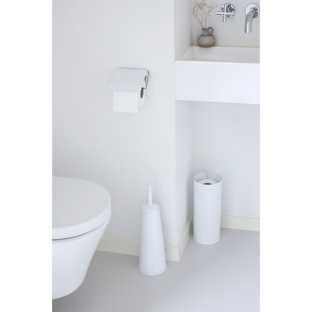WC tarvikute komplekt, 3tk ReNew White hind ja info | Vannitoa sisustuselemendid ja aksessuaarid | kaup24.ee