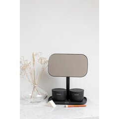 Зеркало с подставкой Dark Grey цена и информация | Аксессуары для ванной комнаты | kaup24.ee
