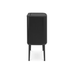 Prügikast, Bo Touch Bin 11+23L Matt Black hind ja info | Prügikastid | kaup24.ee