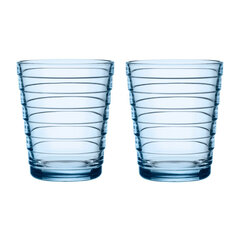 Iittala Aino Aalto joogiklaas 22cl Aqua sinine 2tk hind ja info | Klaasid, tassid ja kannud | kaup24.ee