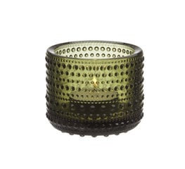 Подсвечник Iittala Kastehelmi moss green, 64 мм цена и информация | Подсвечники, свечи | kaup24.ee