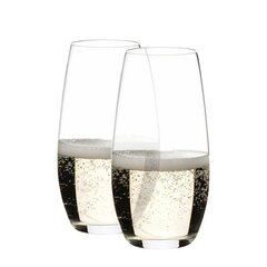 Riedel Šampanja/veeklaas O-Champagne, 2 tk цена и информация | Стаканы, фужеры, кувшины | kaup24.ee