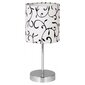 Laualamp Candellux Emily, valge/must hind ja info | Laualambid | kaup24.ee