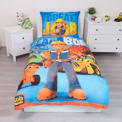 Voodipesukomplekt Bob the Builder 140 x 200 cm + padjapüür 70 x 90 cm цена и информация | Детское постельное бельё | kaup24.ee