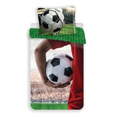 Voodipesukomplekt Football 140 x 200 cm + padjapüür 70 x 90 cm hind ja info | Beebide ja laste voodipesu | kaup24.ee