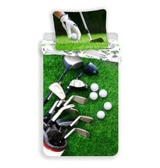 Voodipesukomplekt Golf 140 x 200 cm + padjapüür 70 x 90 cm цена и информация | Детское постельное бельё | kaup24.ee