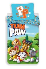 Voodipesukomplekt Paw Patrol, 140 x 200 cm + padjapüür 50 x 70 cm цена и информация | Детское постельное бельё | kaup24.ee