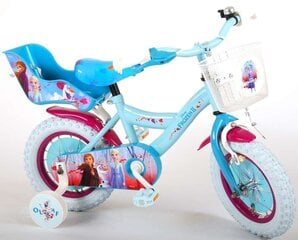 Laste jalgratas Disney Frozen 2, 12", sinine цена и информация | Велосипеды | kaup24.ee
