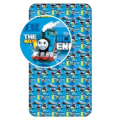 Простынь на резинке Thomas & Friends, 90 x 200 + 25 см цена и информация | Сетки для кроватей | kaup24.ee