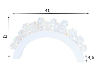 Elektriküünlad Snowfall, valge цена и информация | Рождественские украшения | kaup24.ee