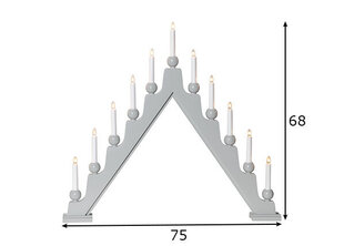 Подсвечник Stellan цена и информация | Рождественские украшения | kaup24.ee
