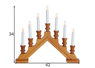 Подсвечник Сара цена и информация | Рождественские украшения | kaup24.ee