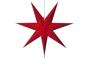 Täht Sensy 70cm, punane hind ja info | Jõulukaunistused | kaup24.ee