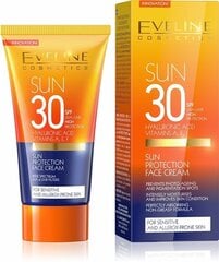 Päevituskreem näole SPF30 Eveline Cosmetics Amazing Oils 50 ml hind ja info | Päikesekreemid | kaup24.ee