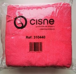Салфетка из микрофибры Cisne Extra розовая 12 шт. цена и информация | Принадлежности для уборки | kaup24.ee