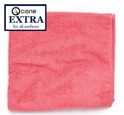 Mikrokiudlapp Cisne Extra, roosa, 12 tk цена и информация | Puhastustarvikud | kaup24.ee