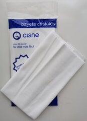 Mikrokiust poleerimislapp Cisne Glass White, 3 tk hind ja info | Puhastustarvikud | kaup24.ee