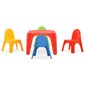 Laste laua- ja toolikomplekt VidaXL, PP цена и информация | Laste lauad ja toolid | kaup24.ee
