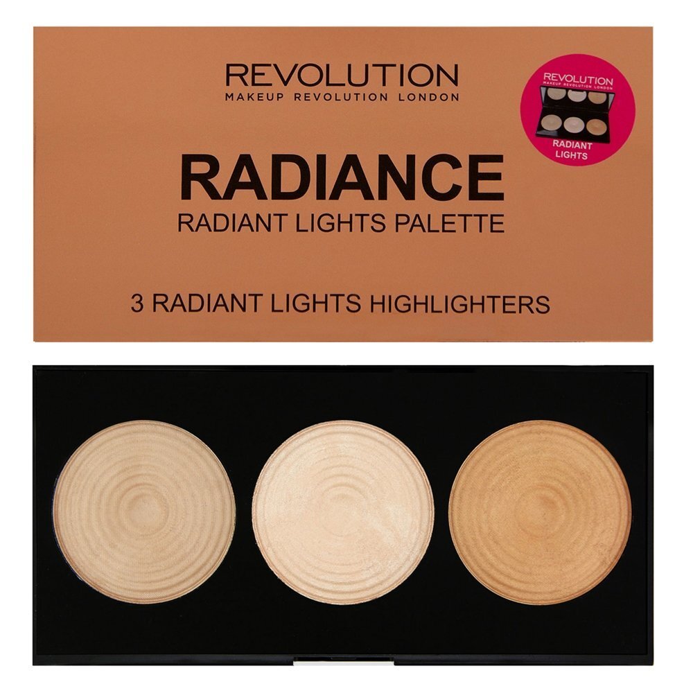 Sära andev meigipalett Makeup Revolution London Highlighter 15 g цена и информация | Päikesepuudrid, põsepunad | kaup24.ee