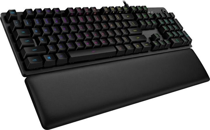 Žaidimų klaviatūra Logitech G513 (Blue Switch), juoda цена и информация | Klaviatuurid | kaup24.ee