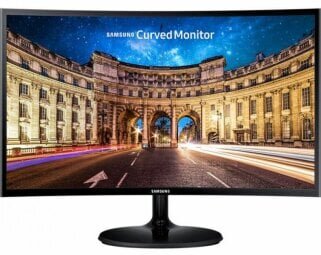 27" nõgus Full HD monitor Samsung LC27F390FHRXEN hind ja info | Monitorid | kaup24.ee
