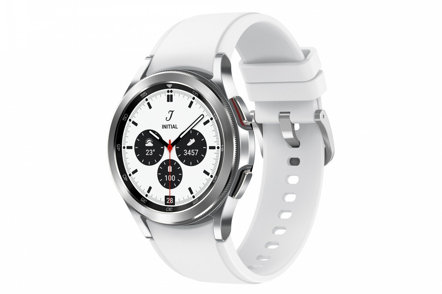 Samsung Galaxy Watch 4 Classic (LTE,42mm), Silver SM-R885FZSAEUD цена и информация | Nutikellad (smartwatch) | kaup24.ee