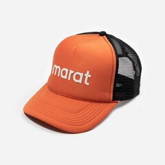 Nokamüts Mesh Cap oranž /must, MB6550ORBL hind ja info | Meeste sallid, mütsid ja kindad | kaup24.ee