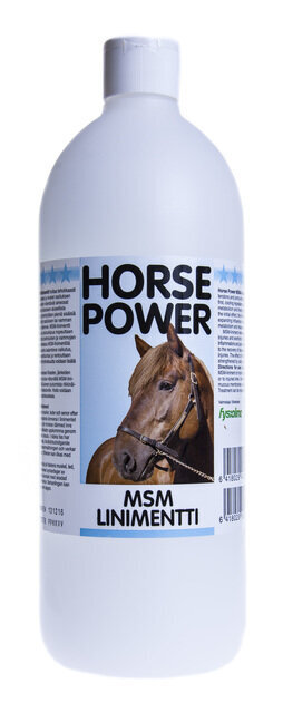 Horse Power MSM LINIMENT 1000ML цена и информация | Hooldusvahendid loomadele | kaup24.ee