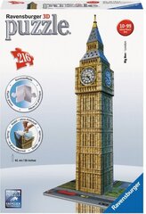 Ravensburger Puzzle 3D 216 el. Big Ben 125548 hind ja info | Pusled | kaup24.ee