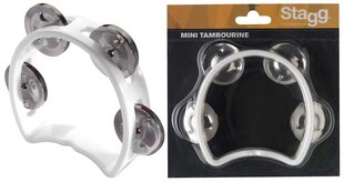 Tamburiin Stagg TAB-MINI/WH hind ja info | Löökriistad | kaup24.ee